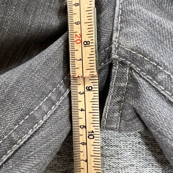 Ann Taylor Jeans Women Size 8P Gray Modern Fit Lindsay Waist Low Rise Cotton - Picture 7 of 14